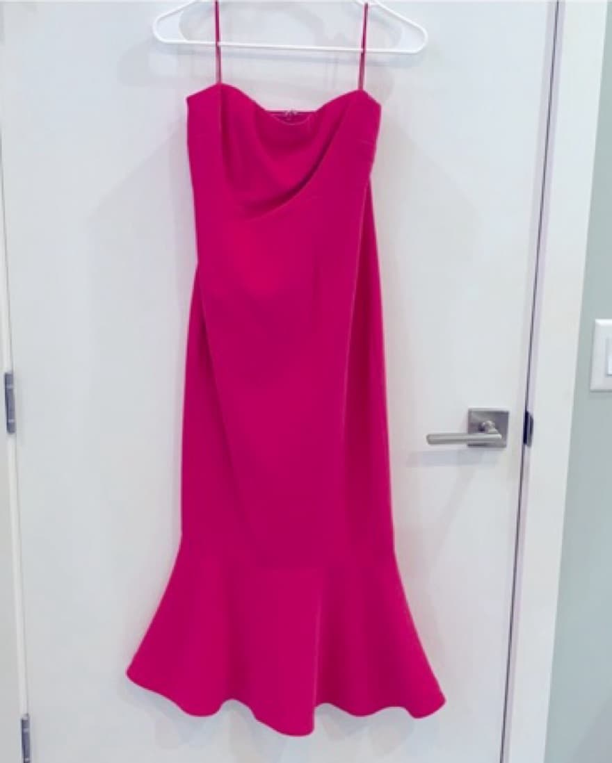 Cinq A Sept Luna Strapless Midi Dress - Image 4