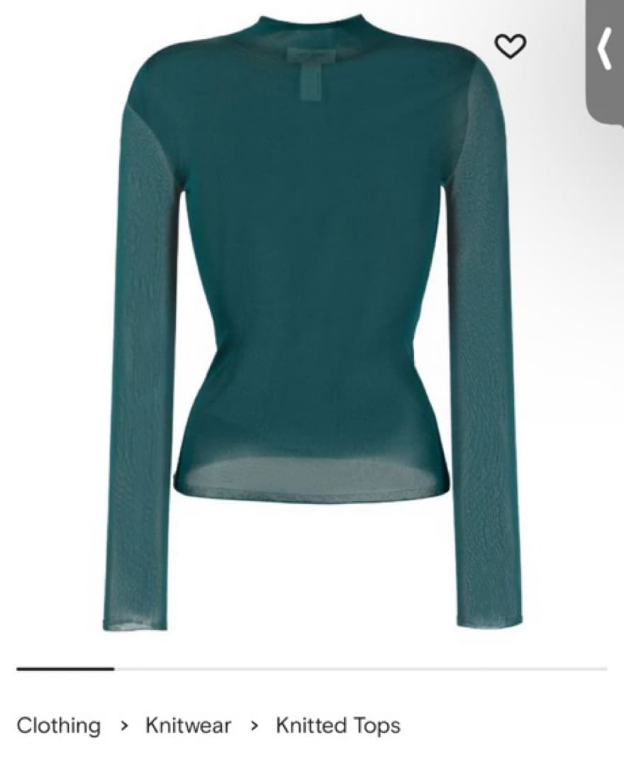 Saint Laurent Sheer Sweater  - Image 1