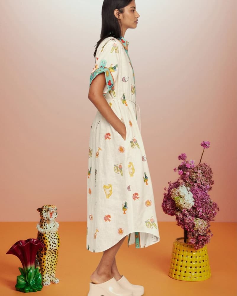 Alemais x Go To Embroider Dresss  - Image 3