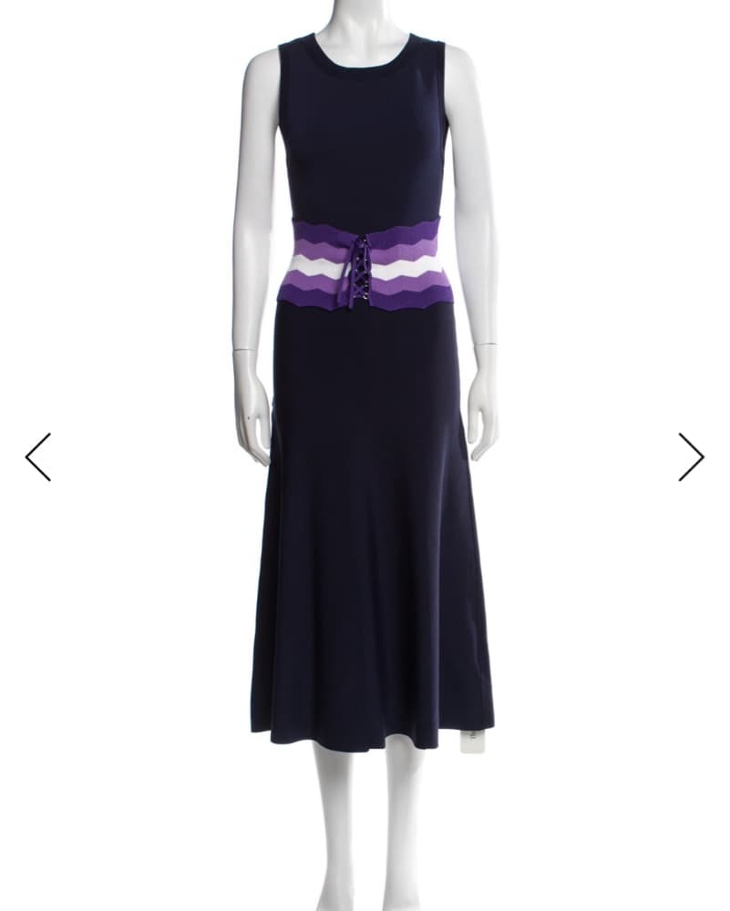Sandro Midi Dress - Image 1