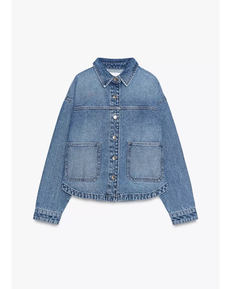 Zara Denim Jacket  - Image 1