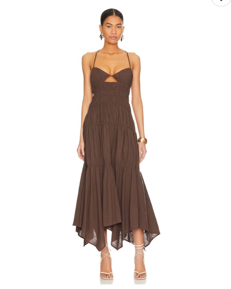 SNDYS Midi Tahlia Dress - Image 1