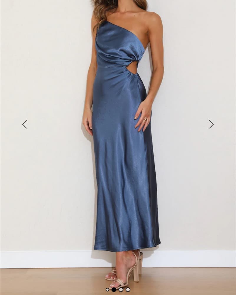 YOU'RE THAT GIRL MIDI DRESS NAVY - Image 2