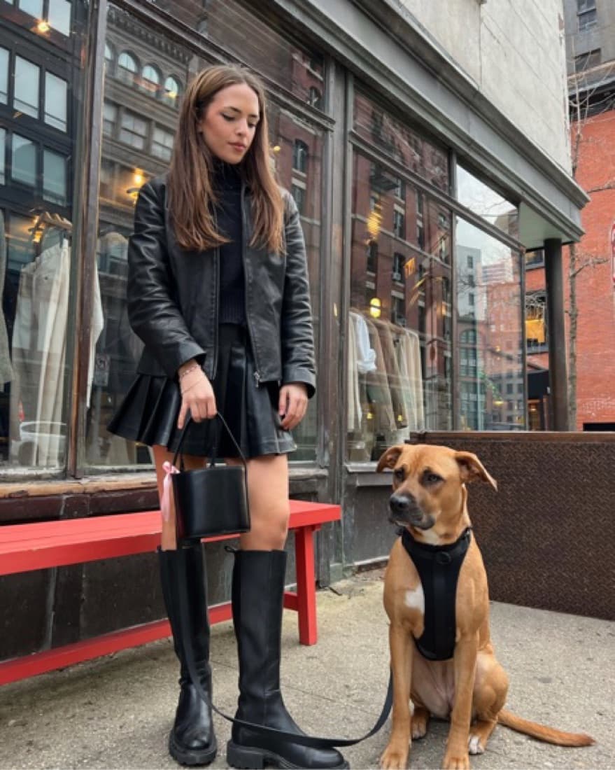 Rocio Mini Skirt in Black L'Academie - Image 1
