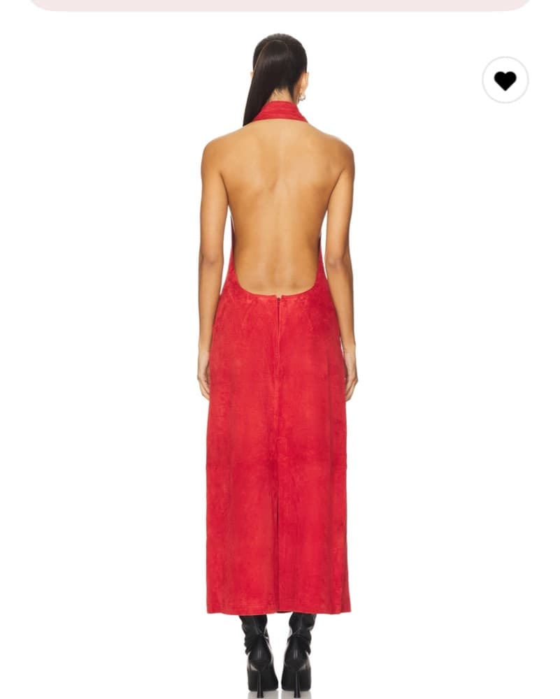 Revolve Lava Red Maxi Dress - Image 3
