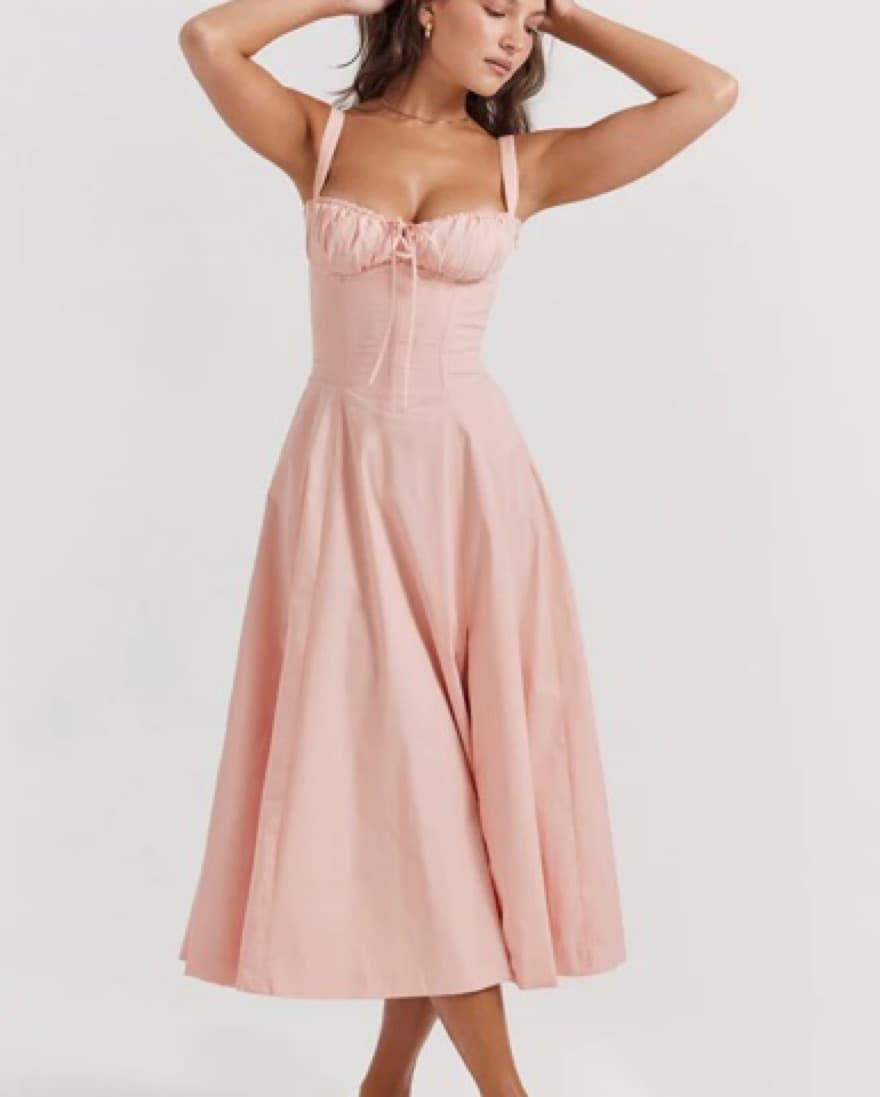 Carmen Bustier Sundress - Image 2
