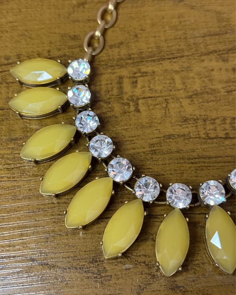 Rhinestone Statement Necklace - Image 2