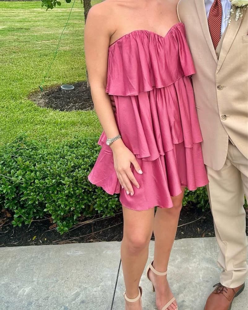 Chloe Ruffle Dress - Image 1
