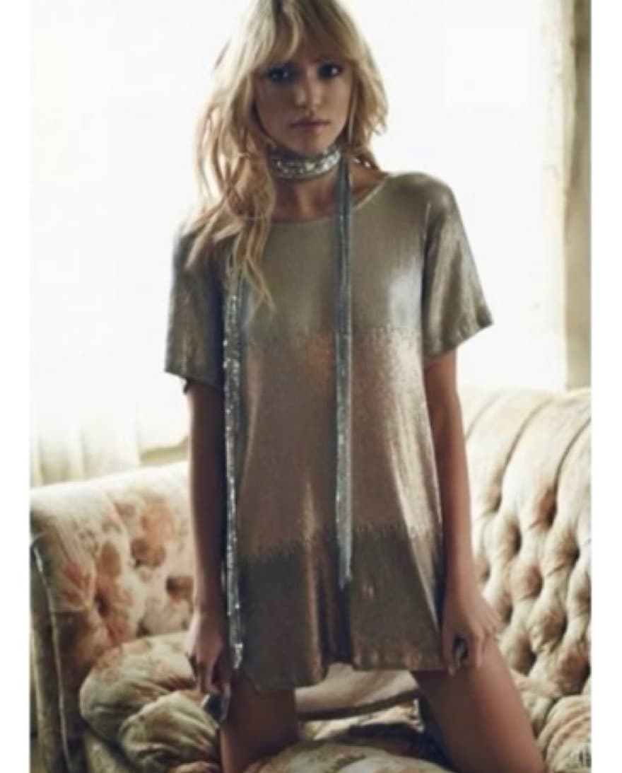 Free People Ombre Backless Dress - Image 1