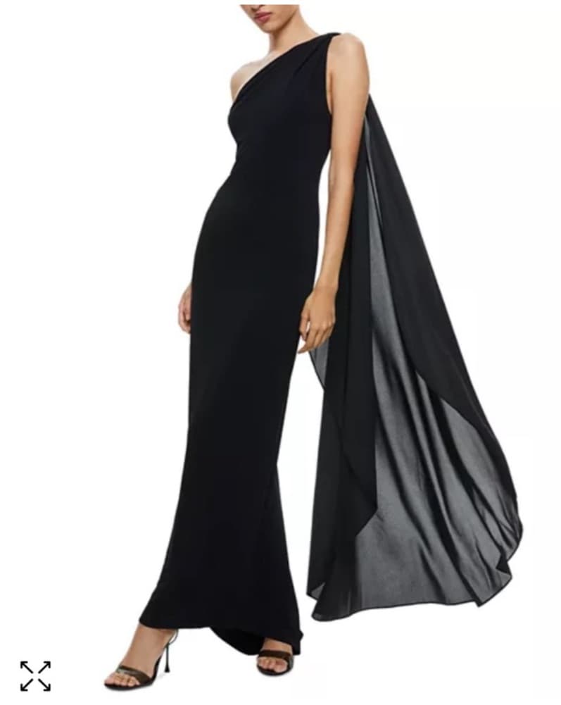 Alice and Olivia Anja One Shoulder Dress - Image 1