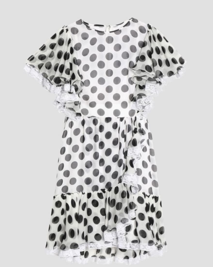  Polka Dot Dolce and Gabbana Mini Dress - Image 1