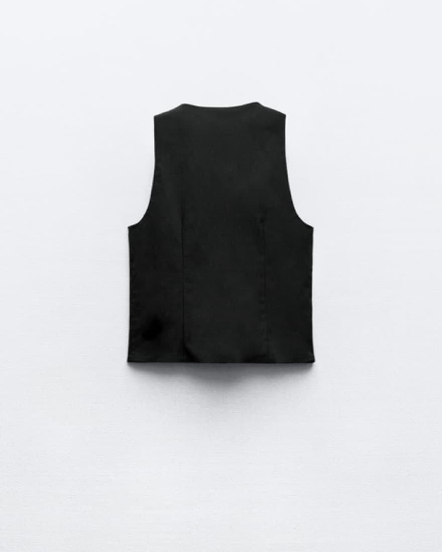 Zara Bow Tie Top - Image 4