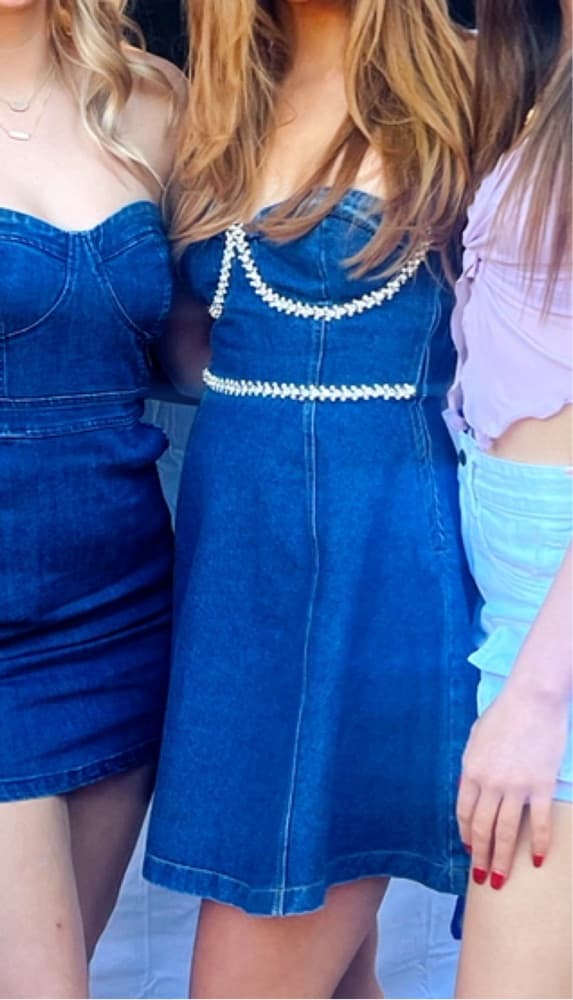 Denim Mini dress - Image 2