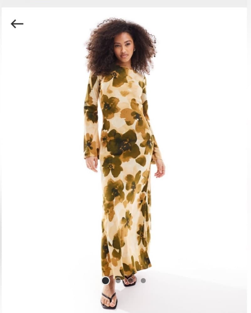 Long Floral Dress - Image 1