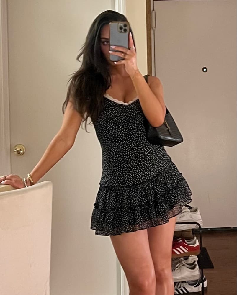 Polka Dot Lioness Mini Dress (no Bow) - Image 2