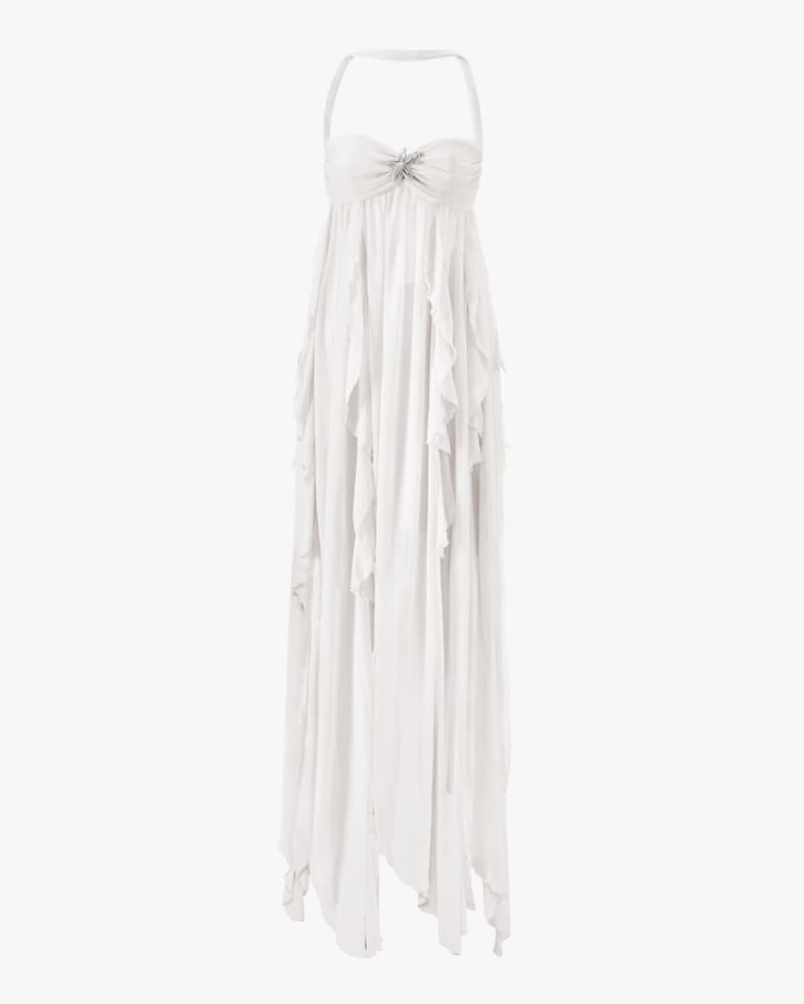 Nana Jaqueline Mariah Dress - White - Image 6