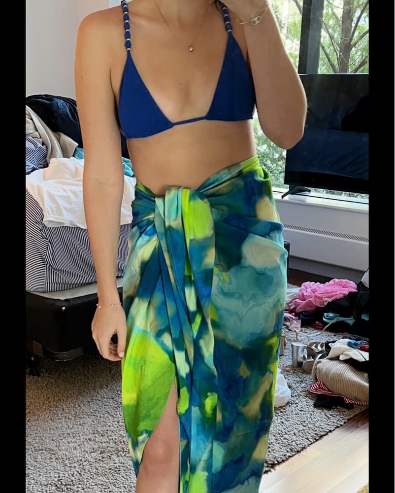 Simkhai Printed Sarong - Image 1