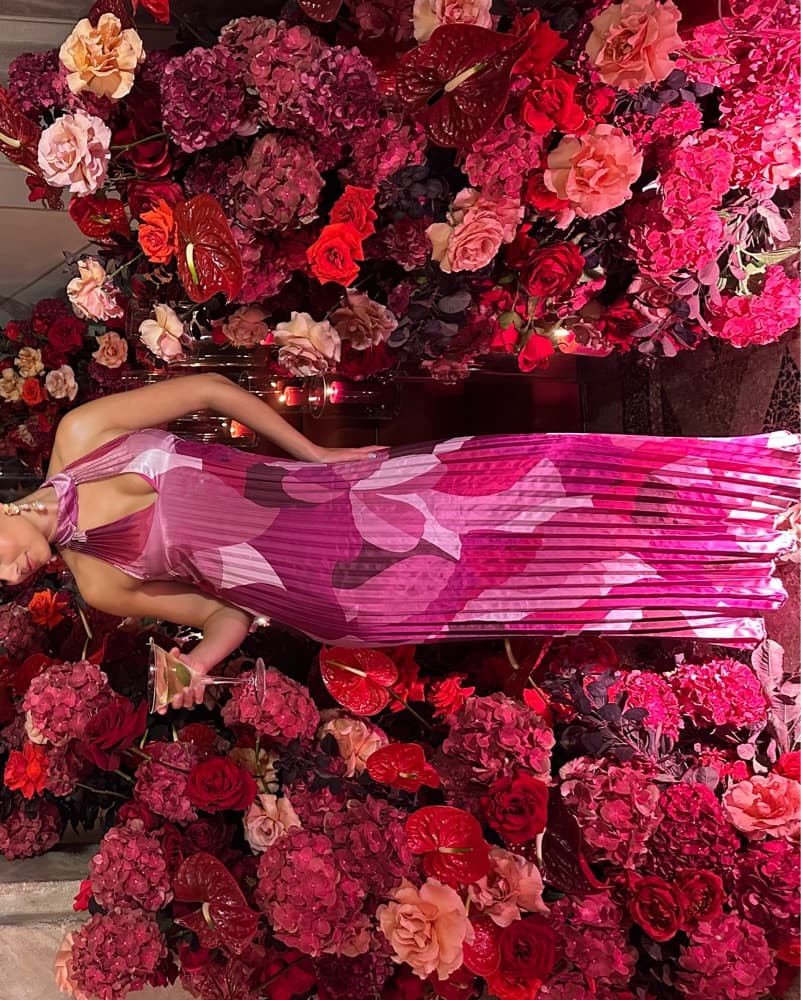 Pink Maxi Dress - Image 2