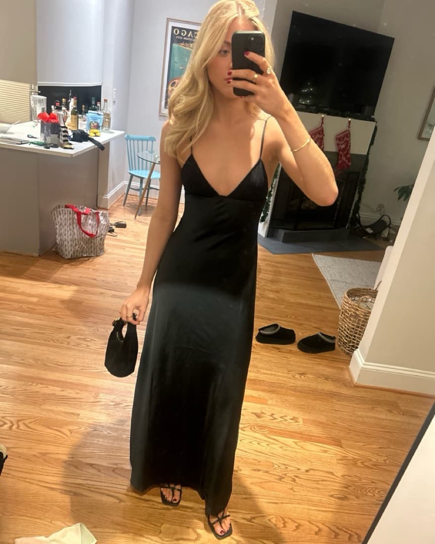 Weworewhat Lace Slip Maxi Dress - Image 4