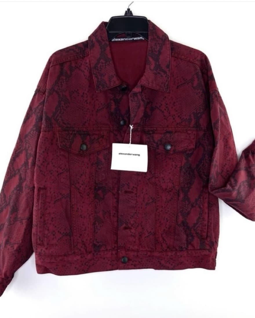 Alexander Wang Red Sanke Jacket - Image 1