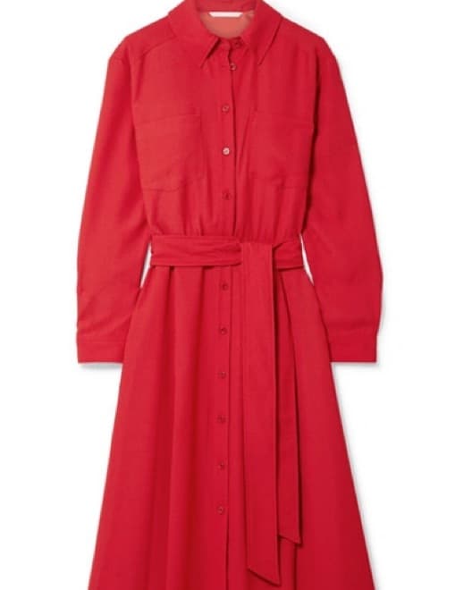 Veronica Beard Cary Dress Red - Image 2