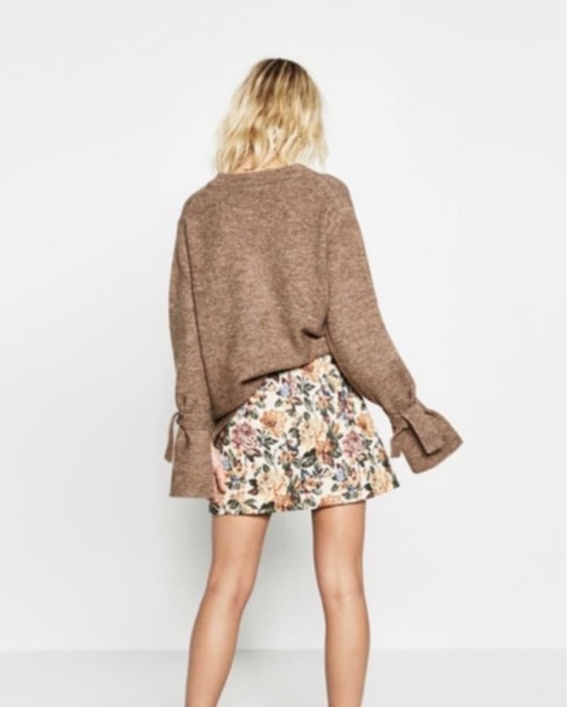 Zara Floral Mini Skirt  - Image 3