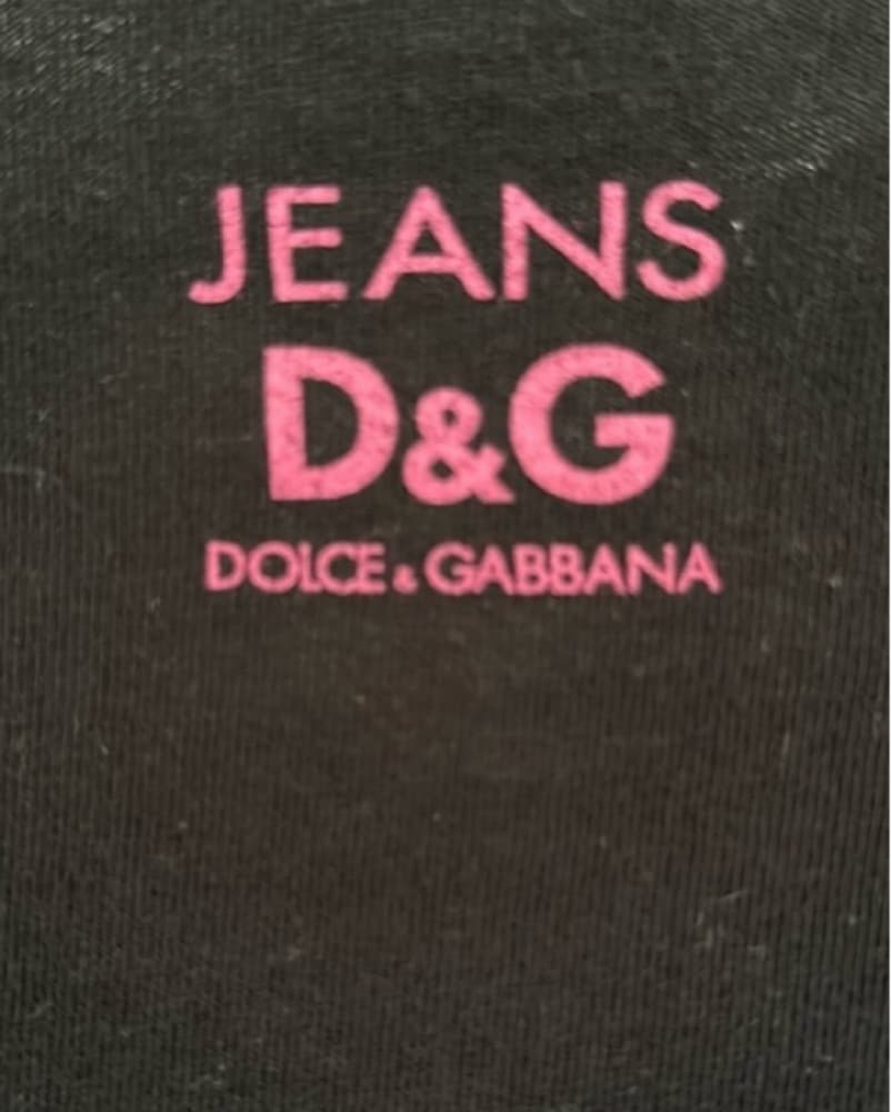 D&G Diamanté Baseball T-Shirt (S) - Image 3