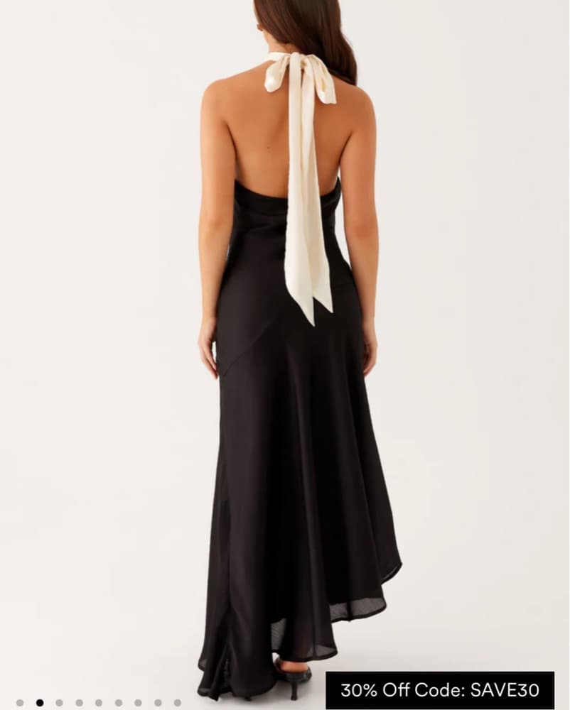 Peppermayo Exclusive - Night Owl Maxi Dress - Black - Image 2