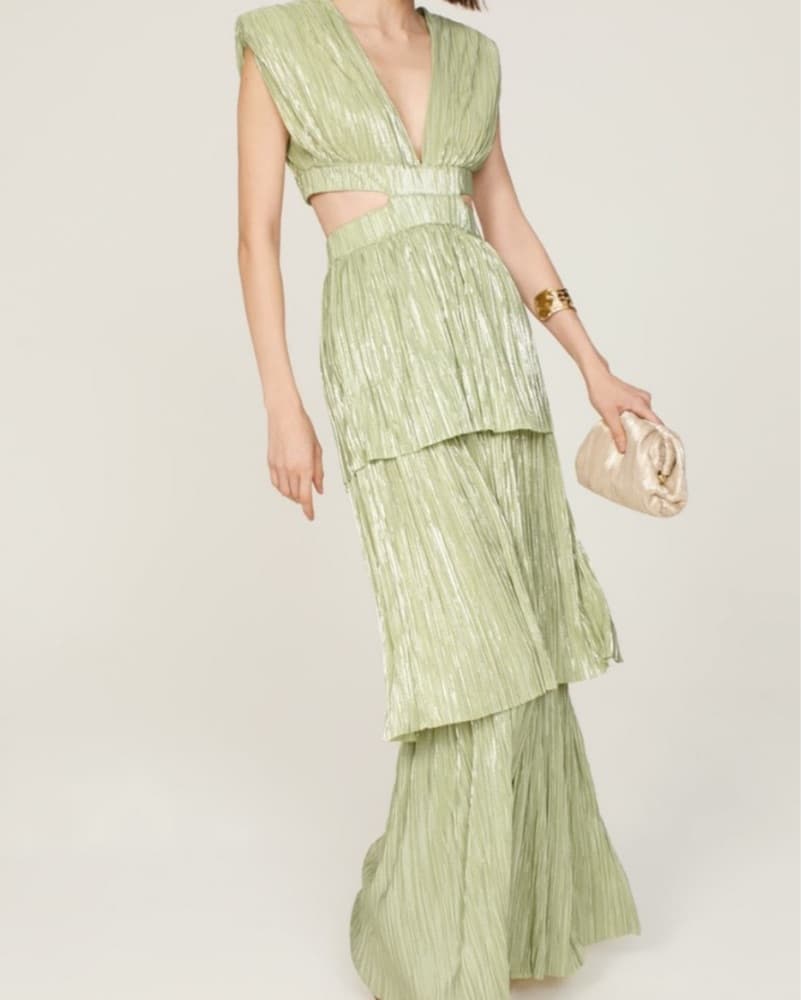 Sabina Musayev Athena Layered Maxi Dress - Image 4