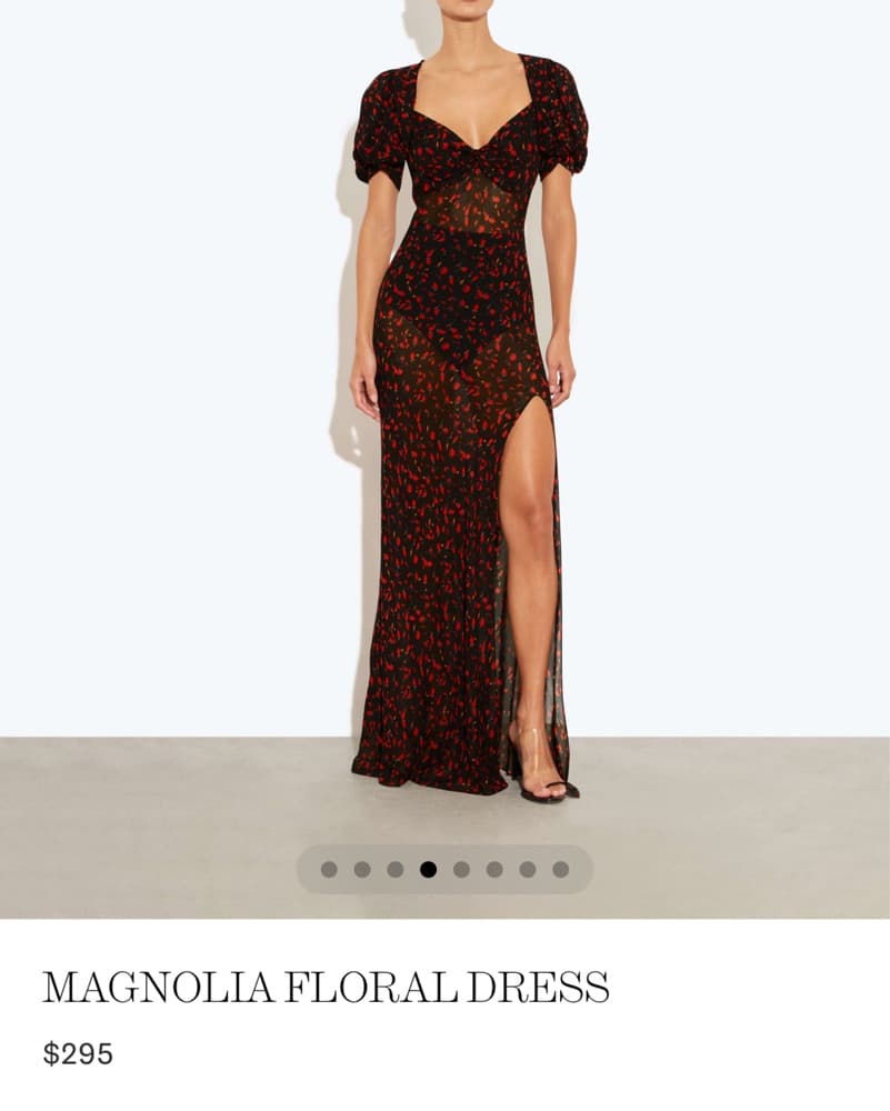 Magnolia Rat & Boa Dress - Image 3