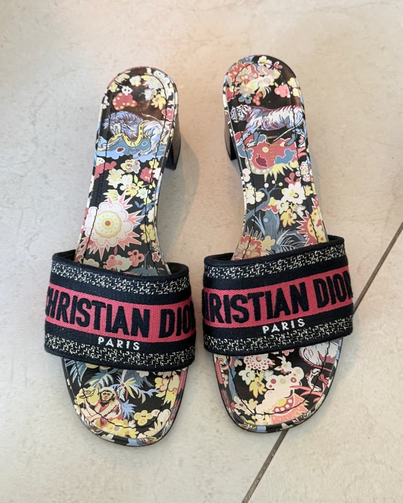 Dior Printed Heels - Image 3