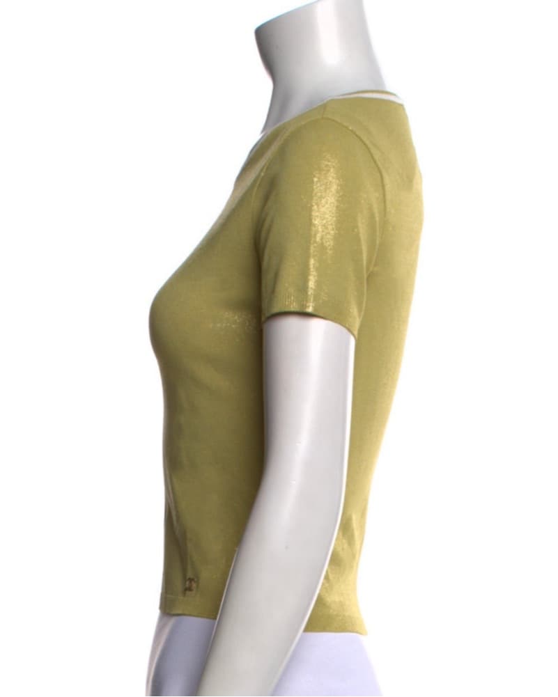 Chanel Gold Top - Image 2