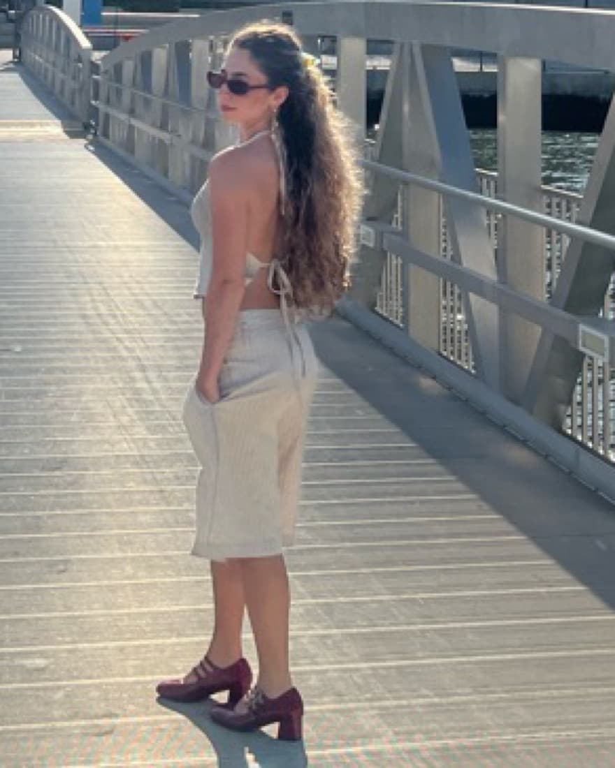 Vest and Culotte Pant Set - Image 2