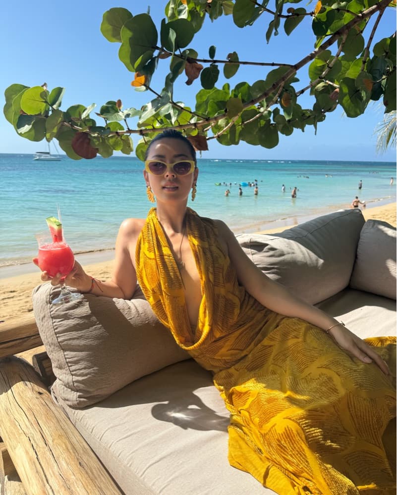 Janthee Yellow Gown / Maxi Dress - Image 4