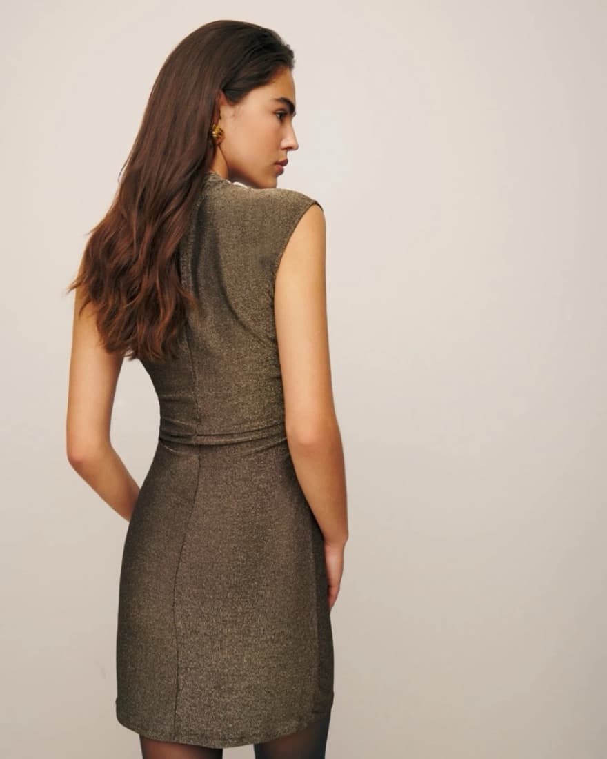 REFORMATION Alden Knit Dress - Image 4