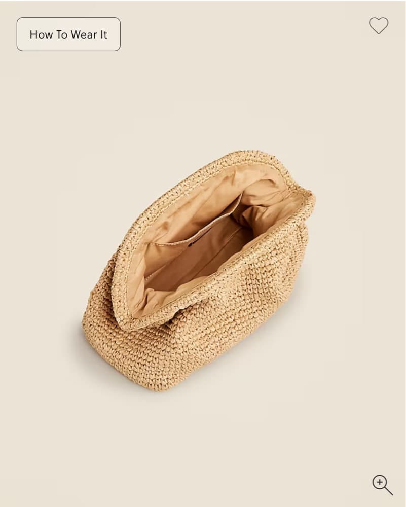 Jcrew Portofino Rattan Clutch - Image 2