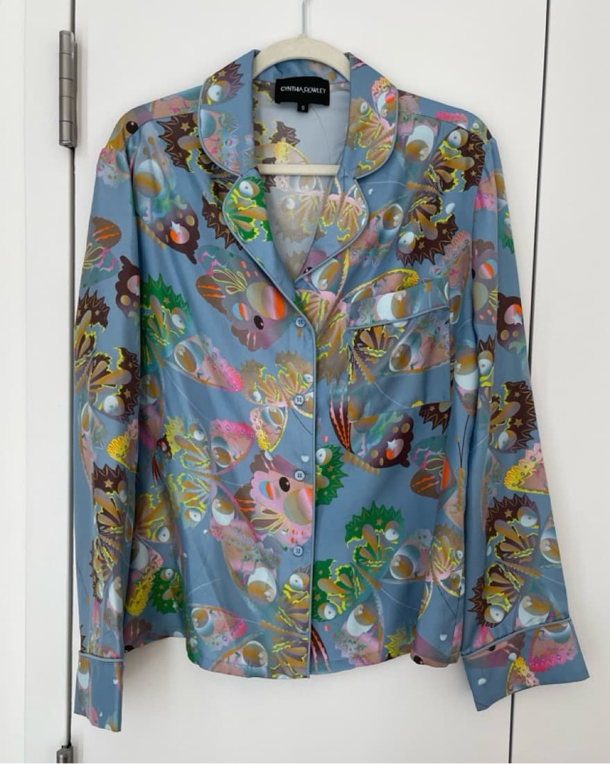 Cynthia Rowley Silk Blouse - Image 2