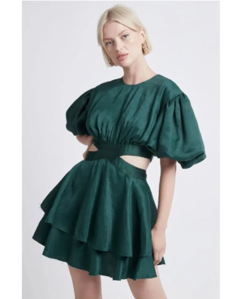 Aje Gracious Cut Out Mini Dress - Image 1