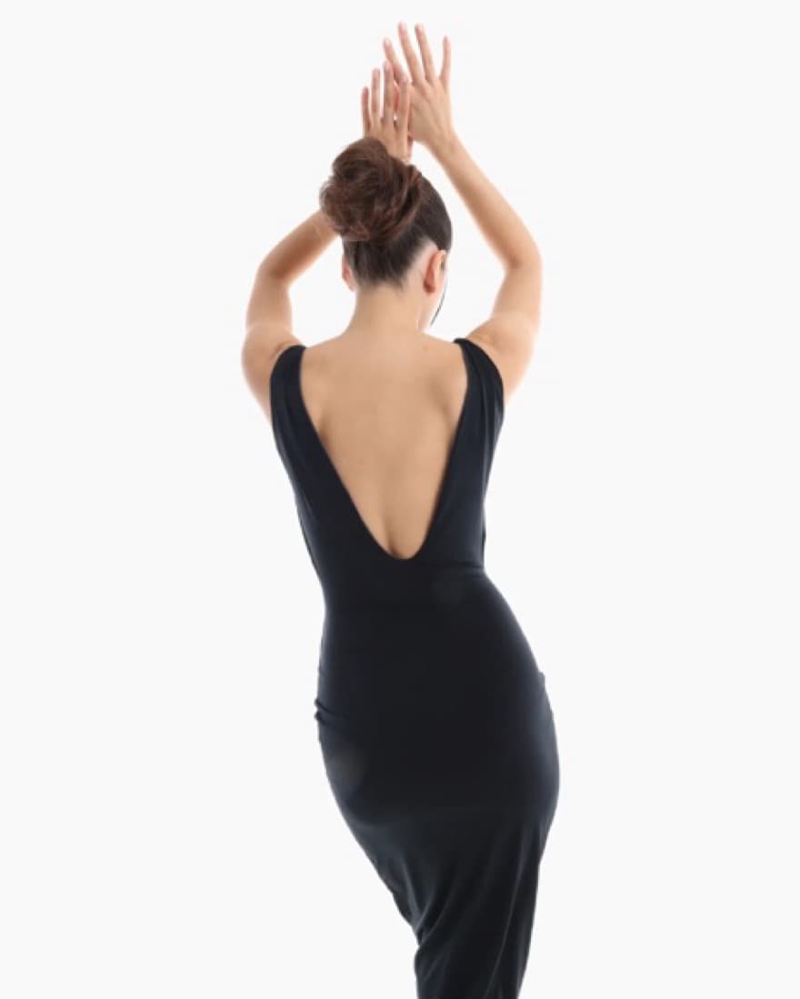 Four Way Dress - Black/grey  - Image 6