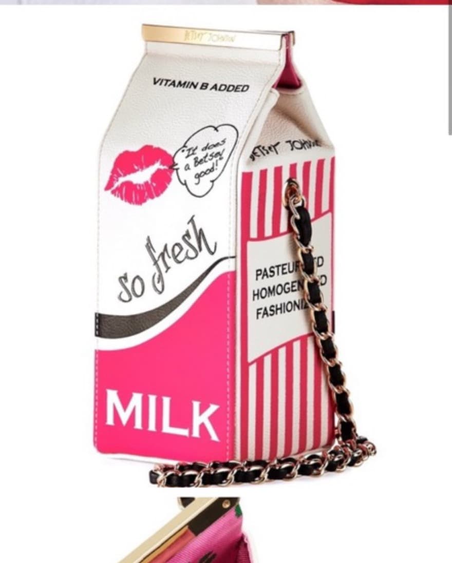 Betsey Johnson Milk Carton Bag - Image 1