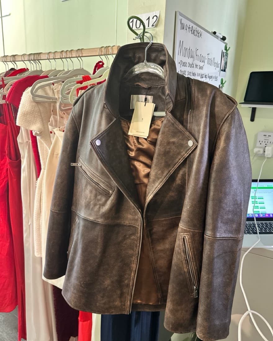 Vintage Leather Jacket - Image 1
