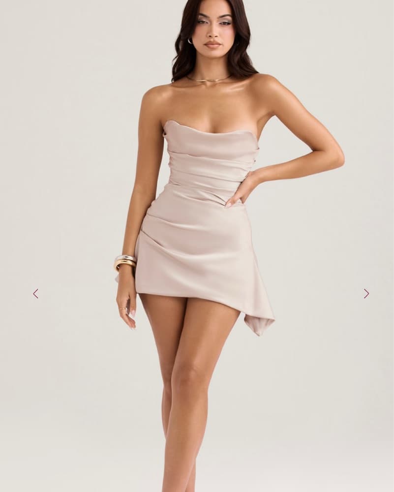 House of CB Strapless Corset Dress - Image 2