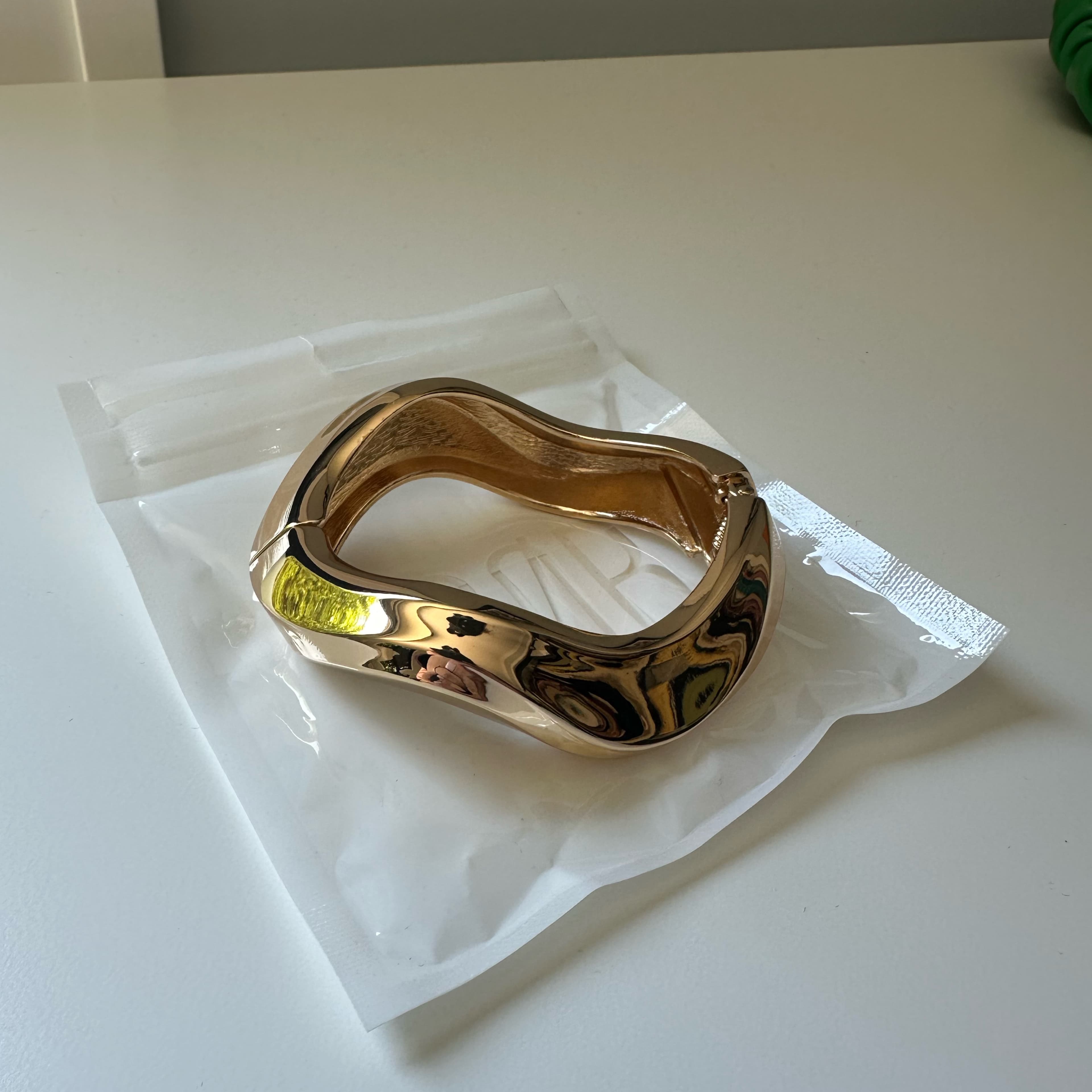 Wavy Bangle Bracelet - Image 3