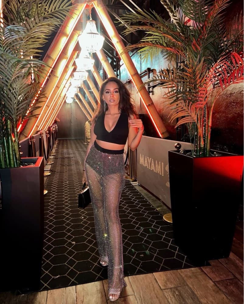 Sparkle Fishnet Pant - Image 1