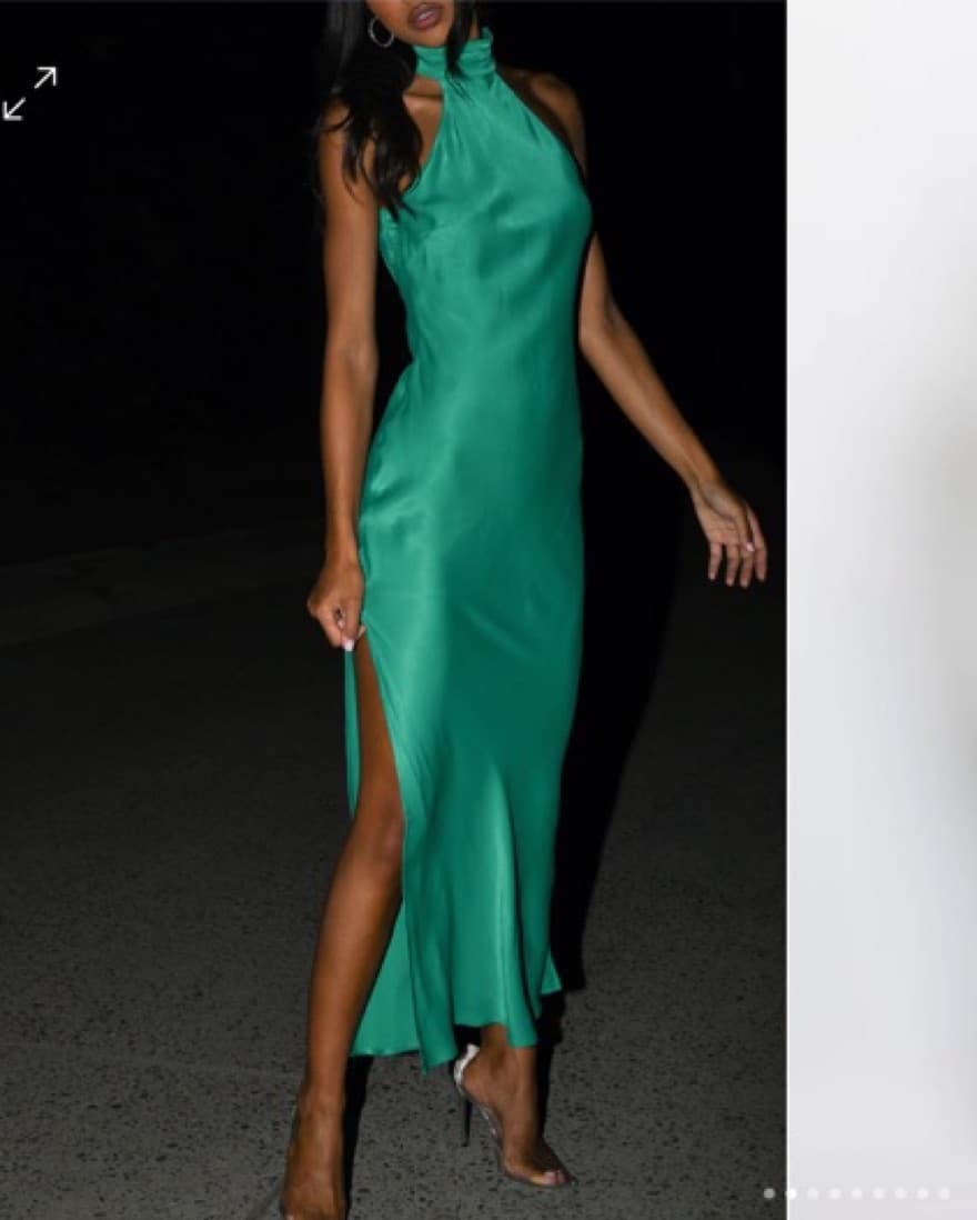 Meshki High Neck Formal Dress - Image 1