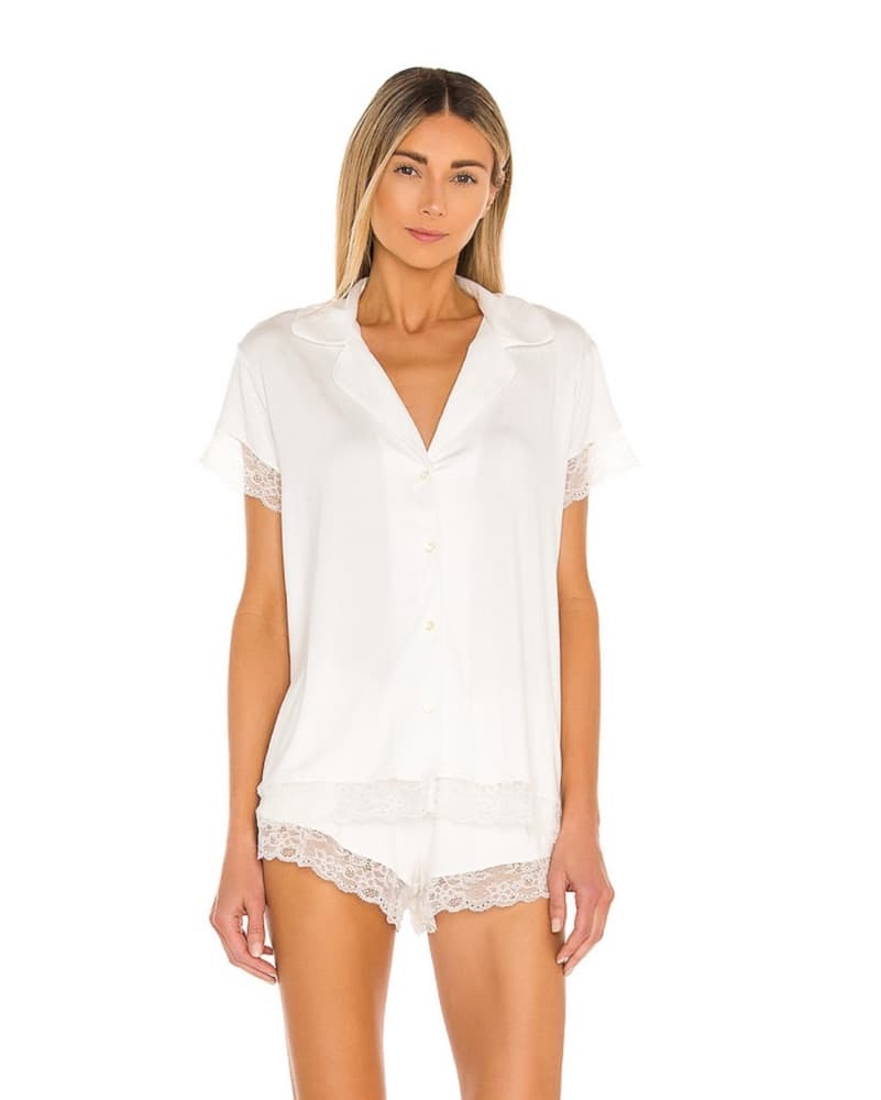 eberjey PJ set ivory - Image 2