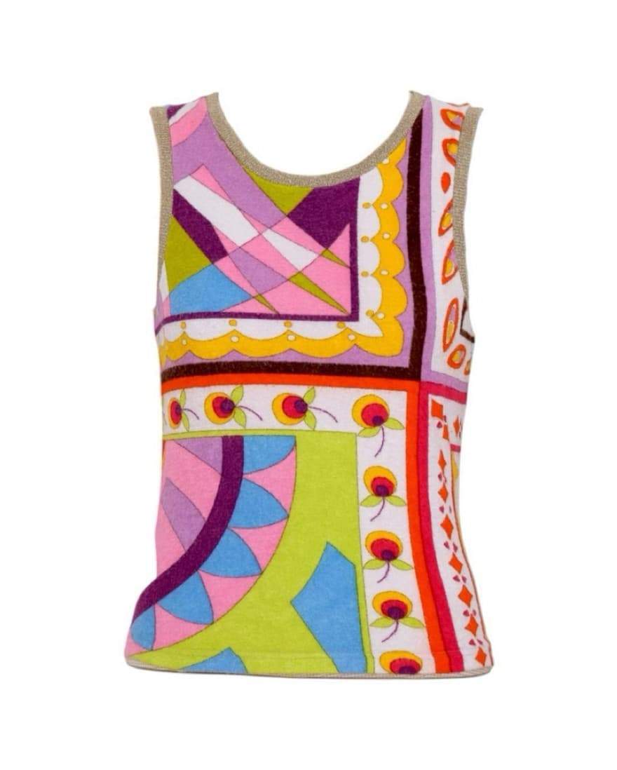 DOLCE & GABBANA MULTICOLOR VEST TANK - Image 1