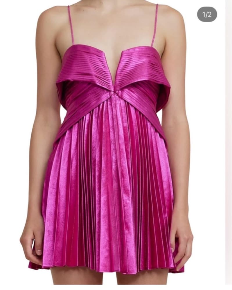 Pink Acler Mini Dress - Image 1