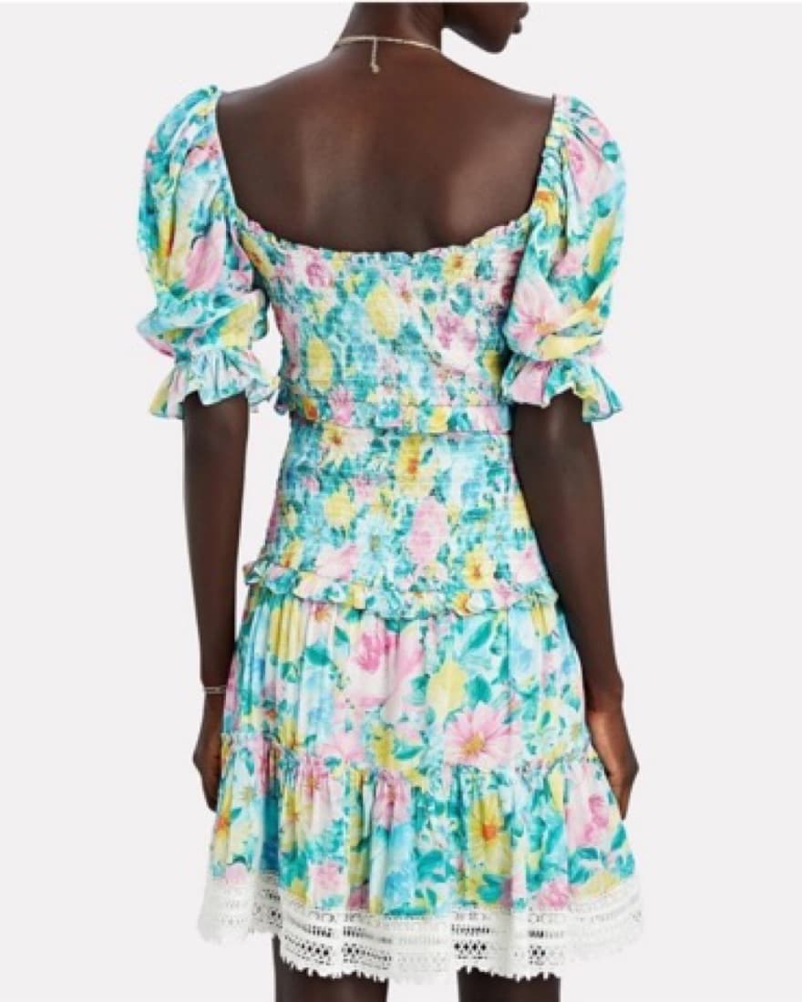 Hemant & Nandita Floral Mini Dress  - Image 1
