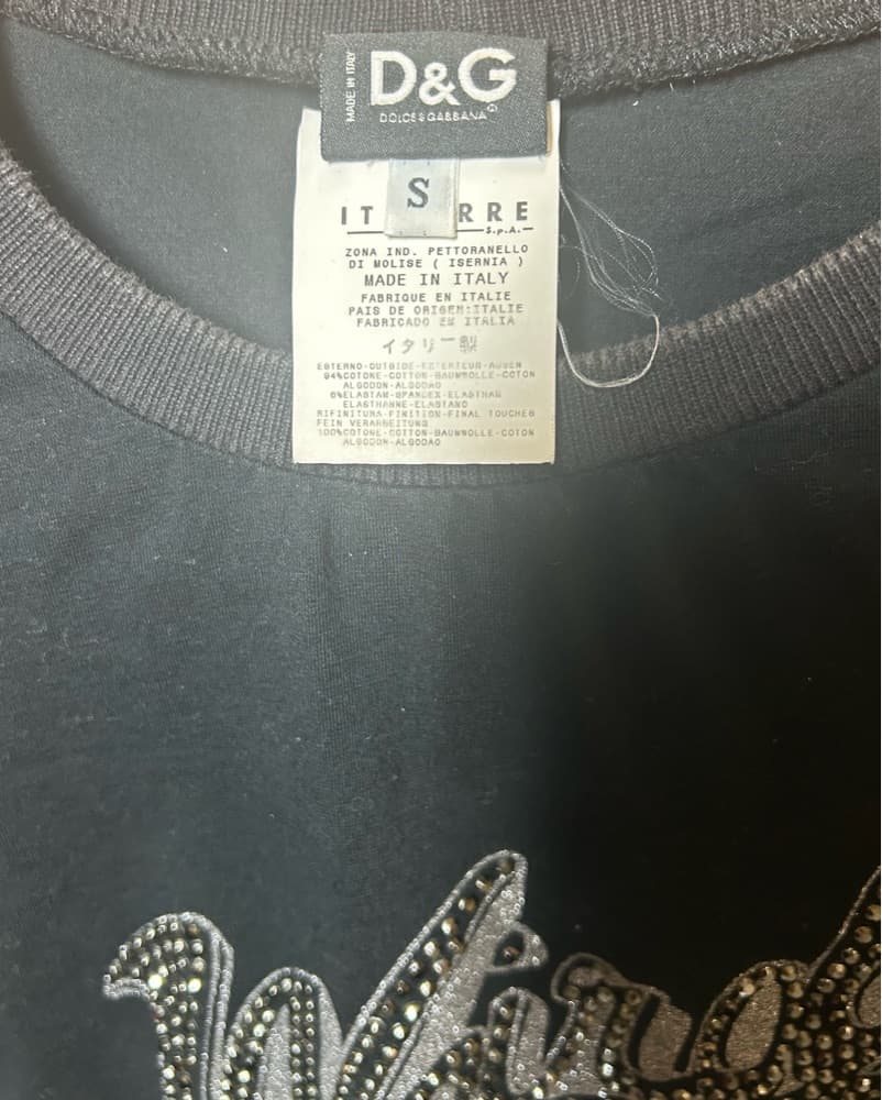 D&G Weird Rhinestone Tank - Image 3